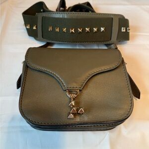 Valentino Garavani Rockstud Olive Green Crossbody Bag